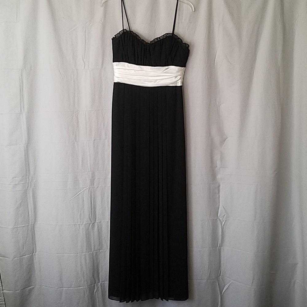 Black & Ivory Betsy and Adam gown